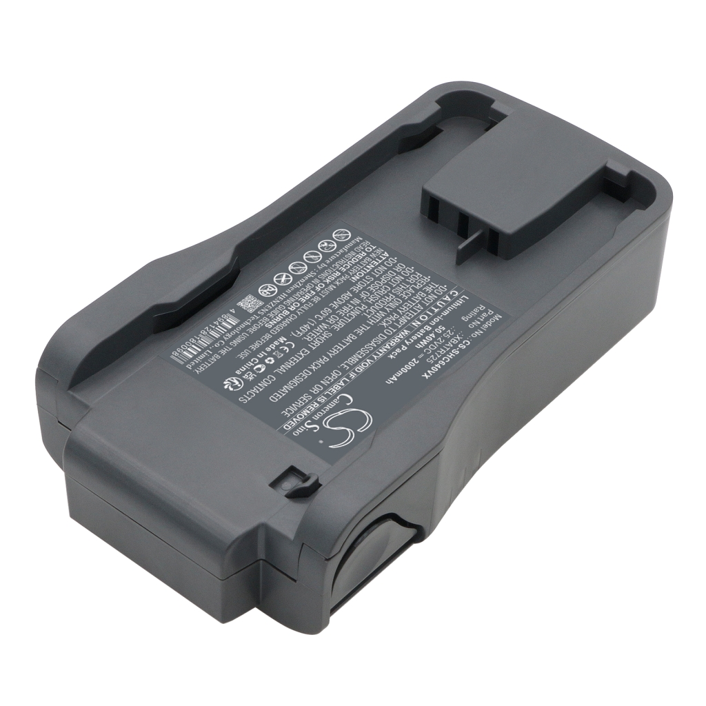 Compatible battery replacement for Shark XBATR725