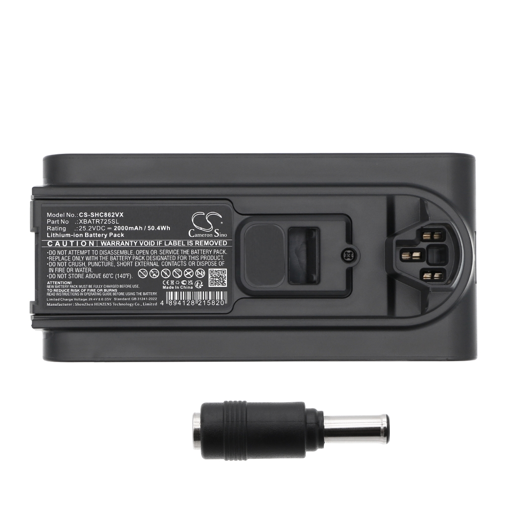 Batterijen voor stofzuigers Shark CS-SHC862VX