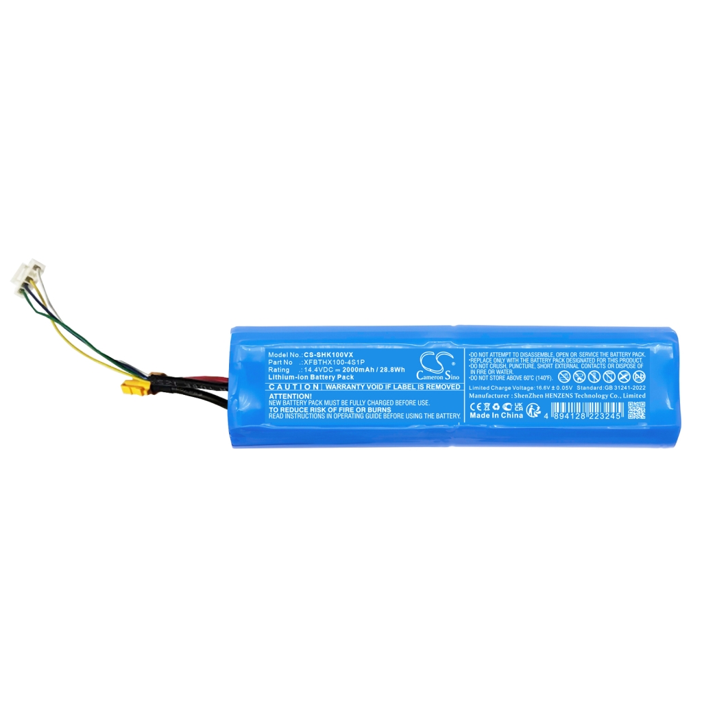 Batterie à vide Shark CS-SHK100VX