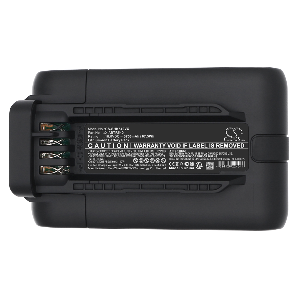 Batterij Vervangt XIABTR540EU