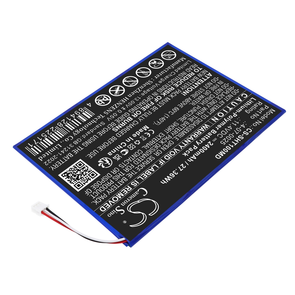 Medische Batterij Schiller CS-SHT100MD