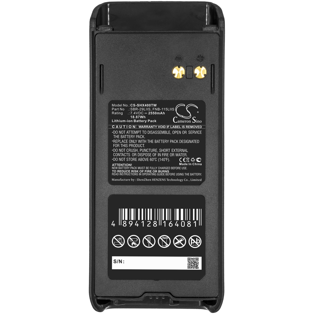 Batterie radio bidirectionnelle Standard Horizon HX400IS