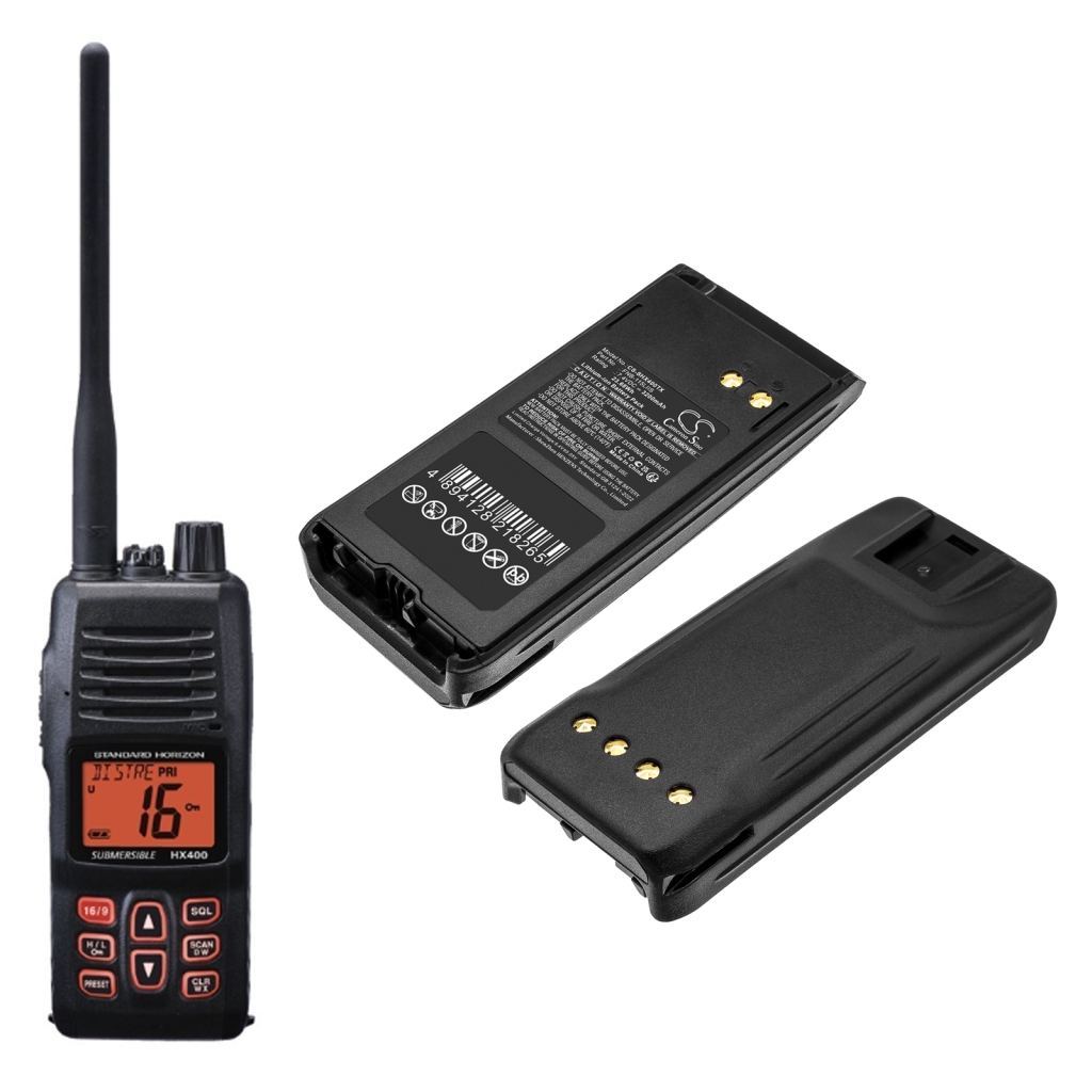 Batterij voor tweerichtingsradio Standard Horizon CS-SHX400TX