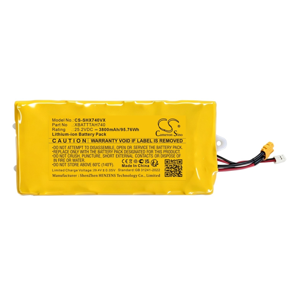 Batterijen  CS-SHX740VX
