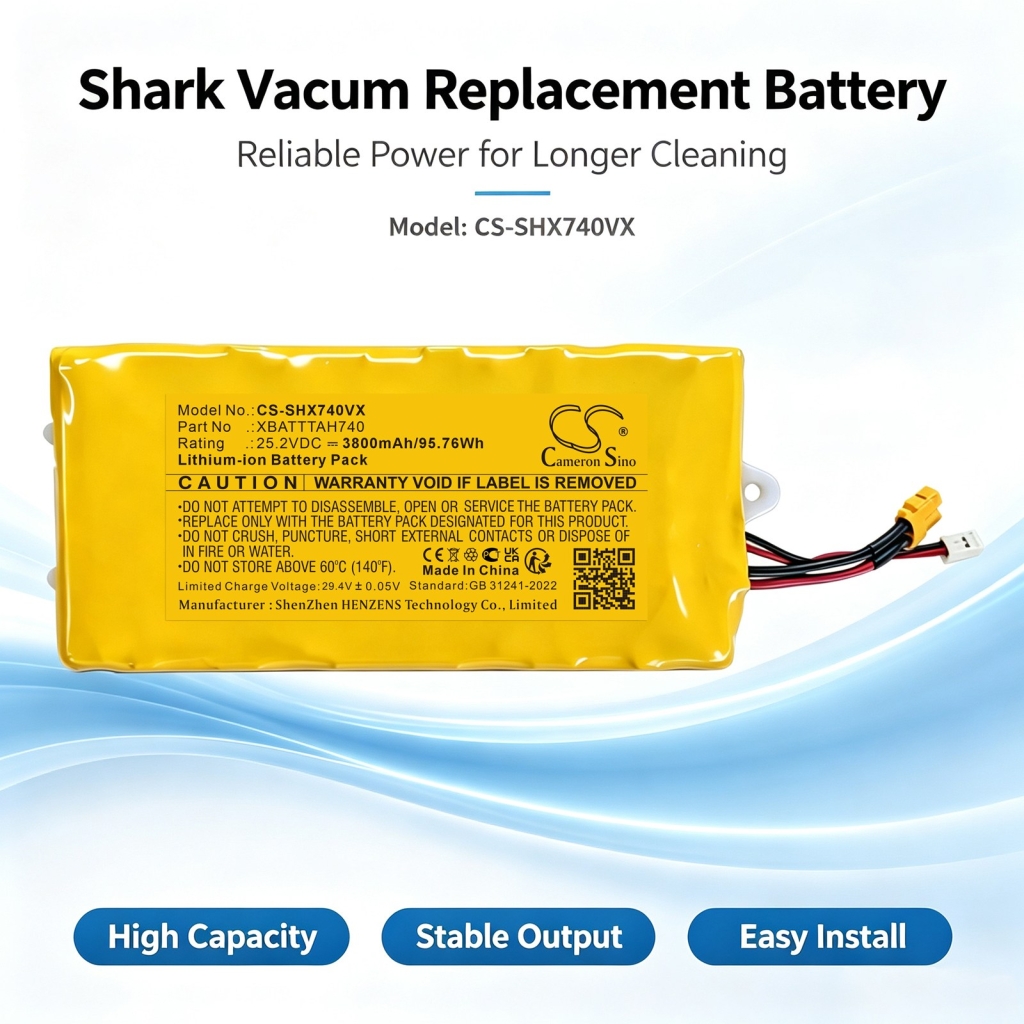Batterijen  CS-SHX740VX