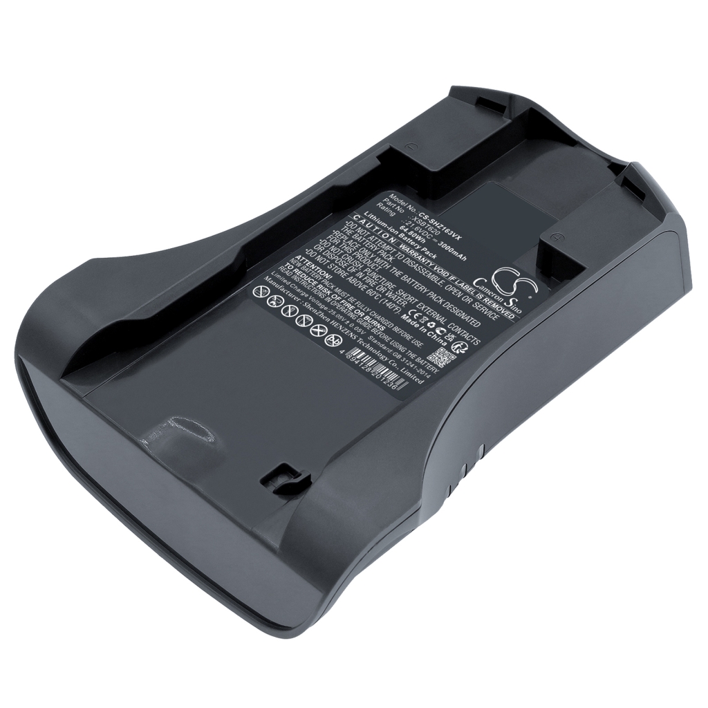 Batterijen voor stofzuigers Shark CS-SHZ163VX