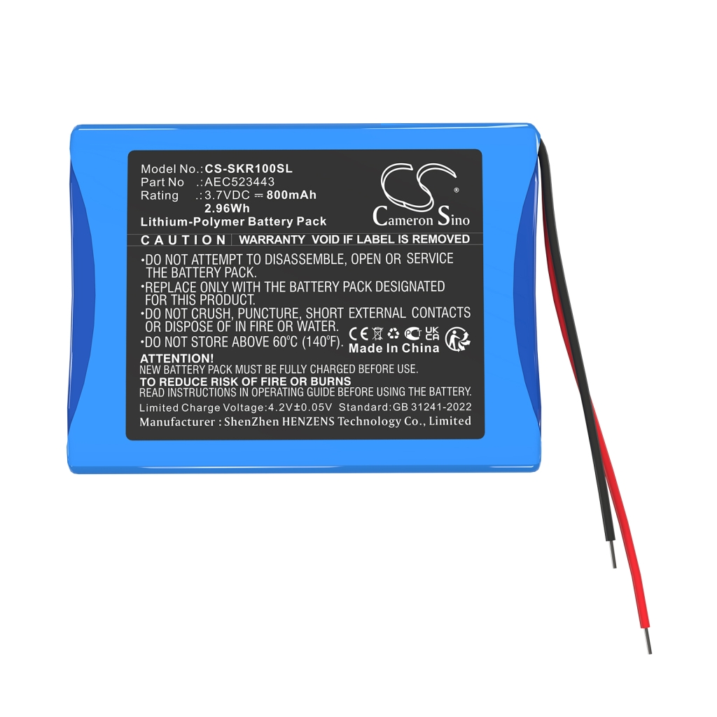 Compatibele batterijvervanging voor Skullcandy AEC523443