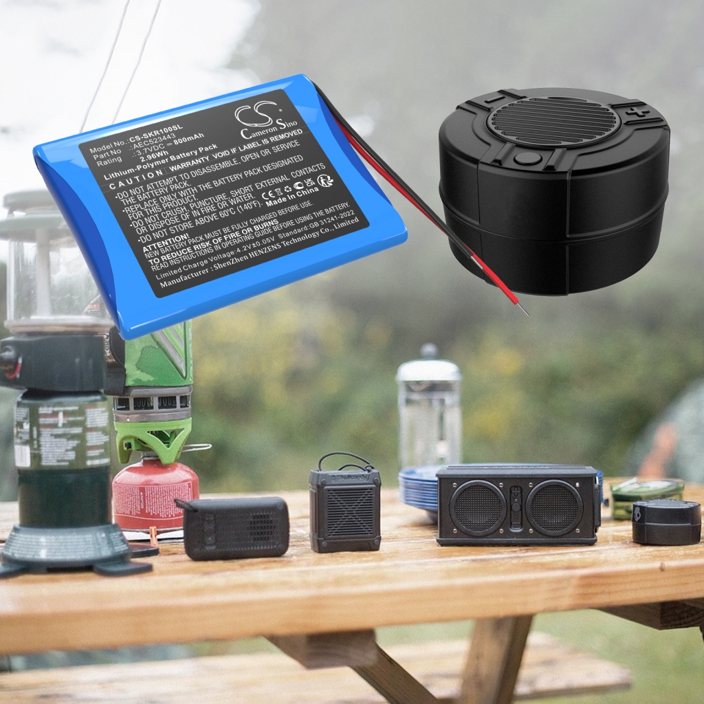 Compatibele batterijvervanging voor Skullcandy AEC523443
