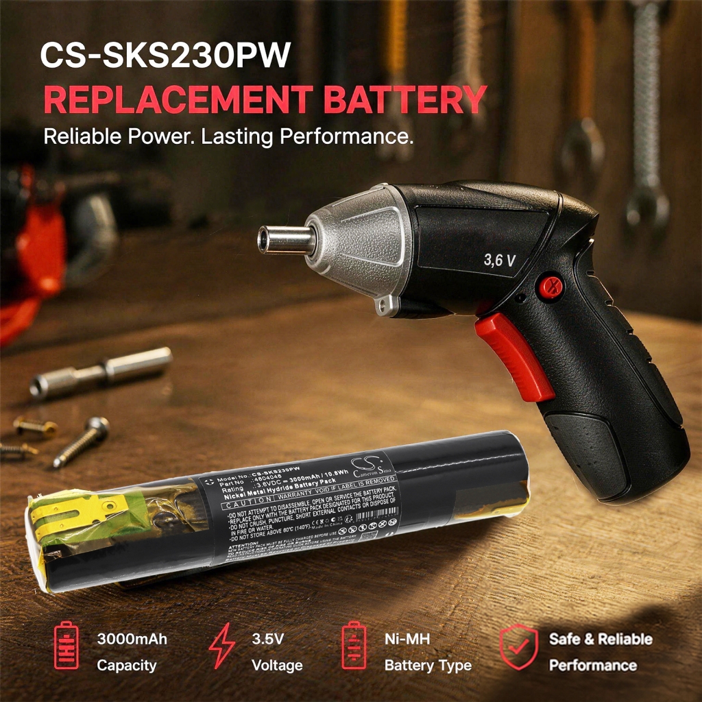 Batterij compatibel met Skil CS-SKS230PW