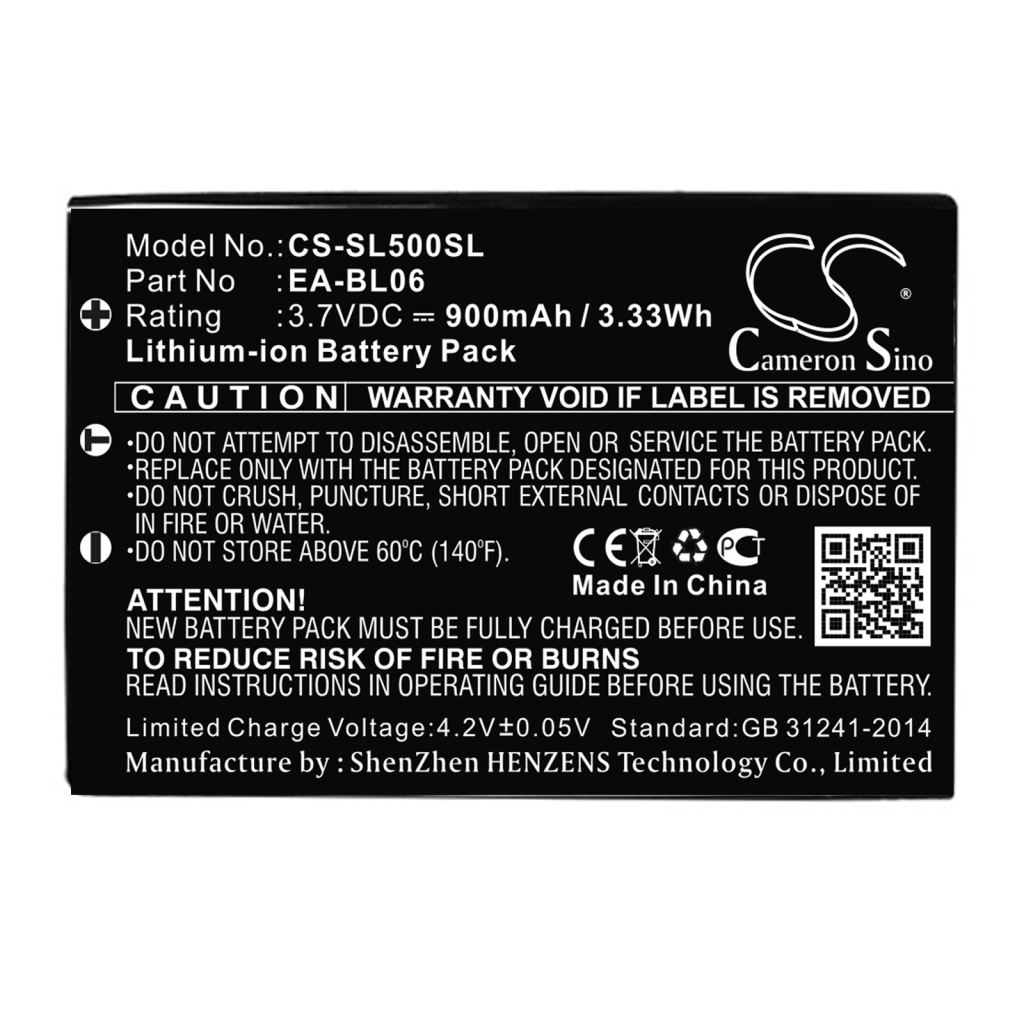 Tablet batterijen Sharp Zaurus SL-5000D