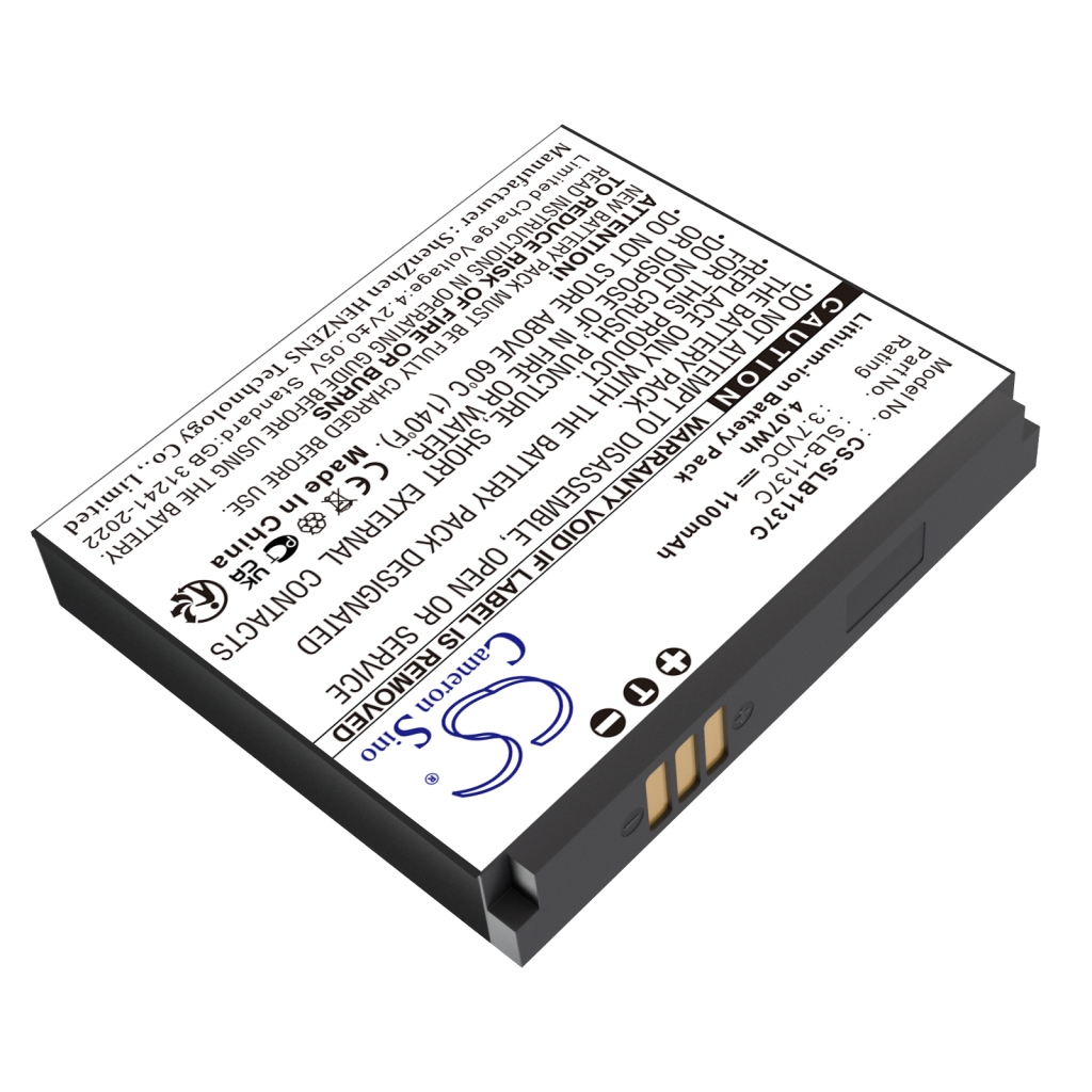 Batterij Vervangt SLB-1137C