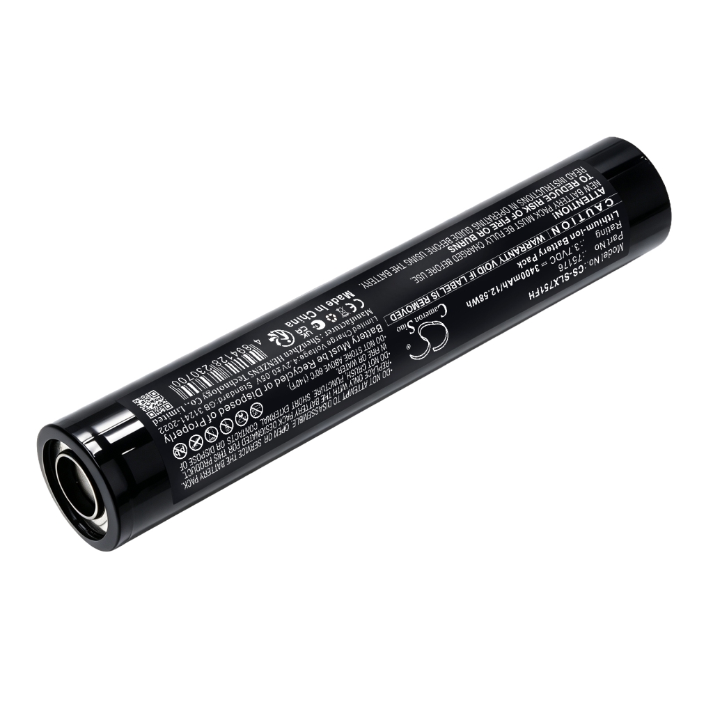 Battery compatible with Streamlight CS-SLX751FH