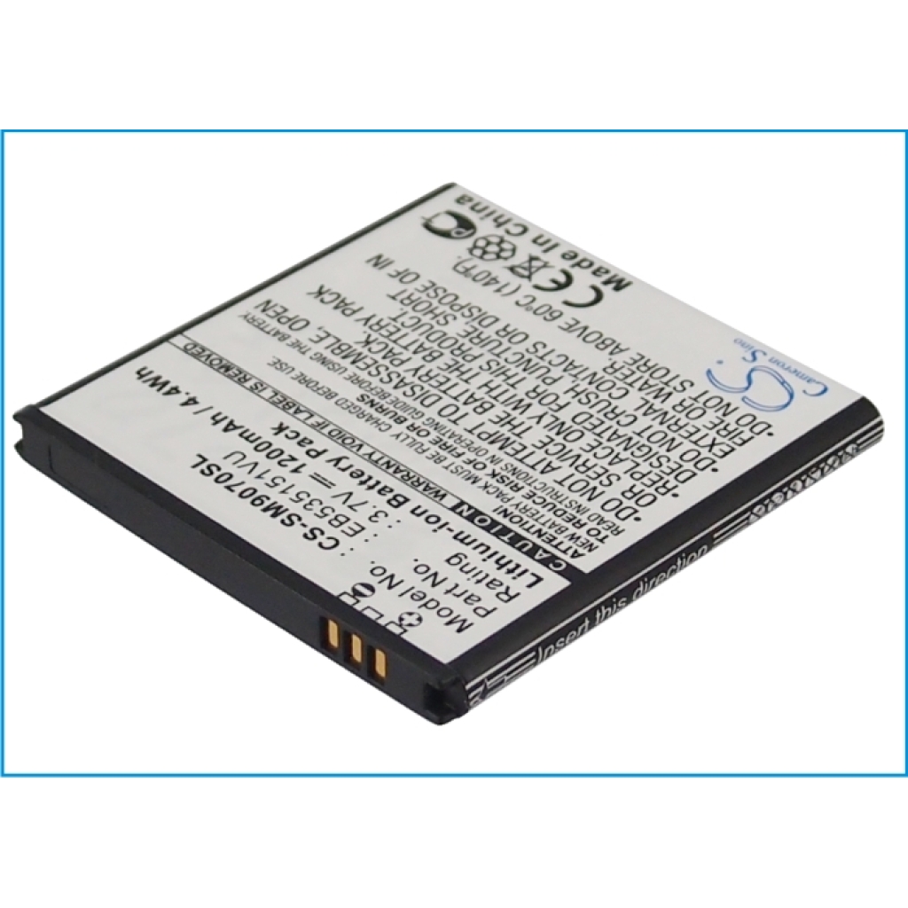 Batterie de téléphone portable Samsung CS-SM9070SL