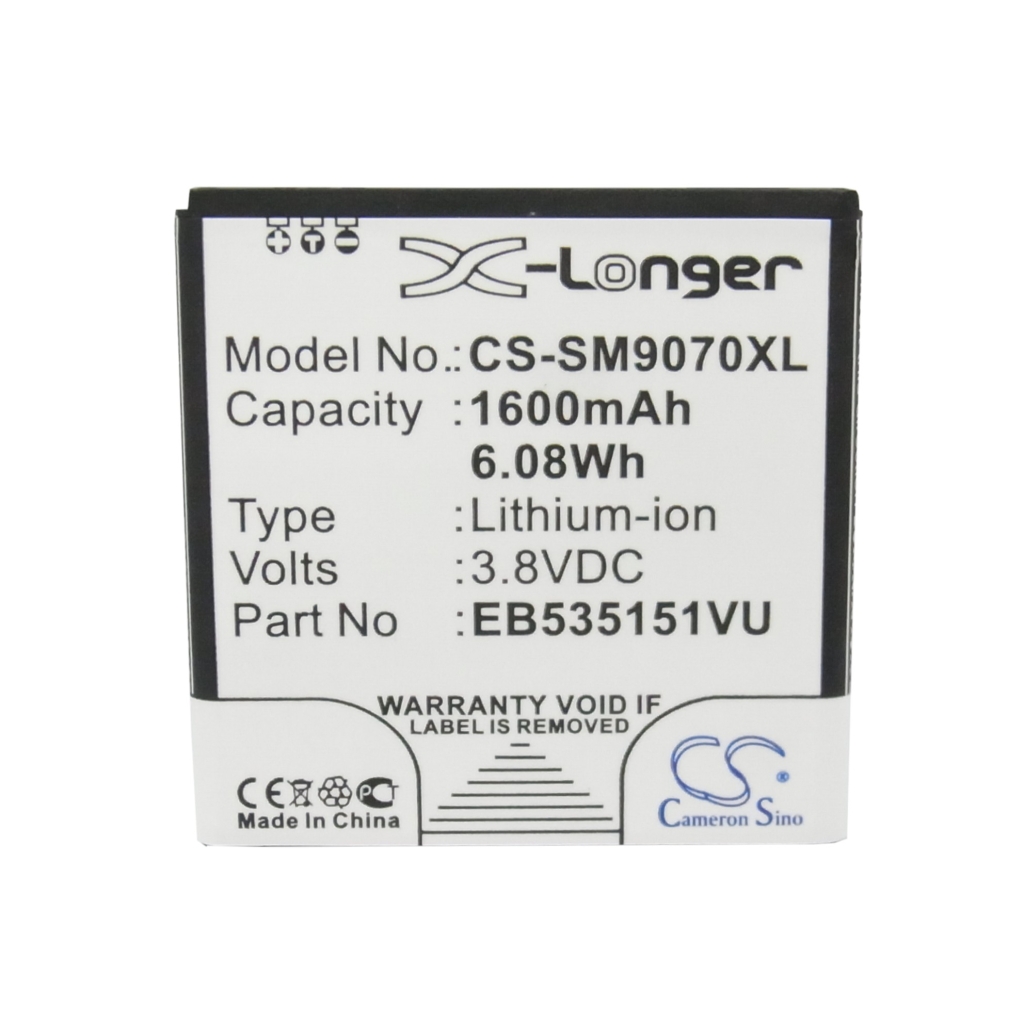 Batterie de téléphone portable Samsung CS-SM9070XL