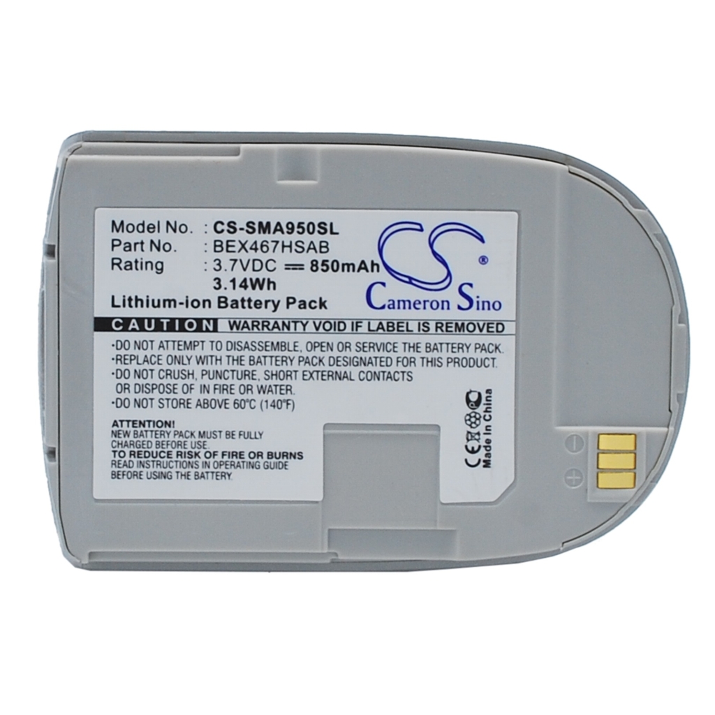 Batterij compatibel met Samsung CS-SMA950SL
