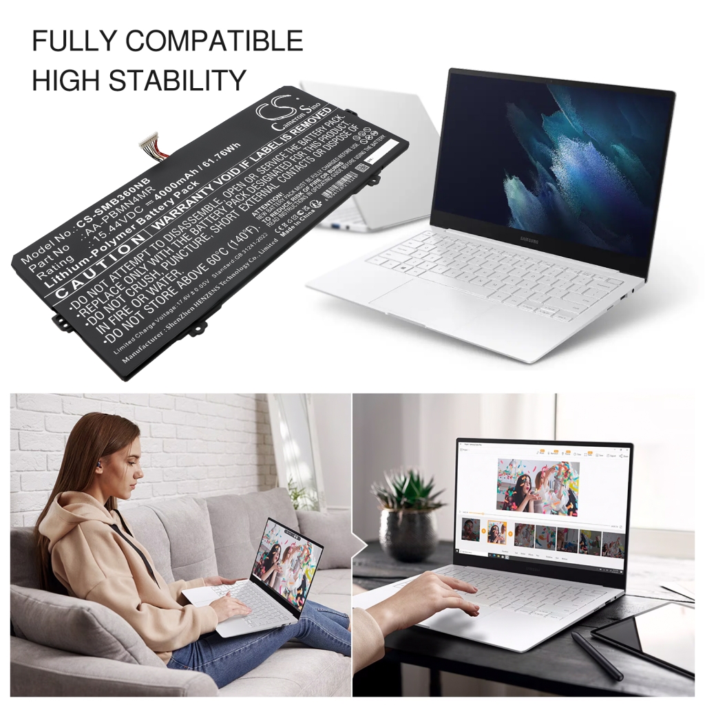 Notebook batterij Samsung CS-SMB360NB