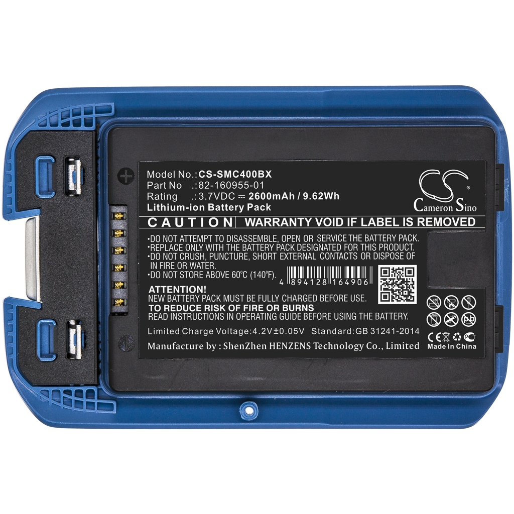 Batterij barcode, scanner Symbol MC40N0-SLK3R0112