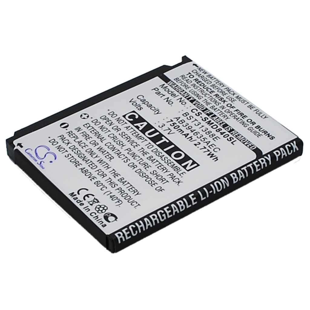Batterie de téléphone portable Samsung CS-SMD840SL