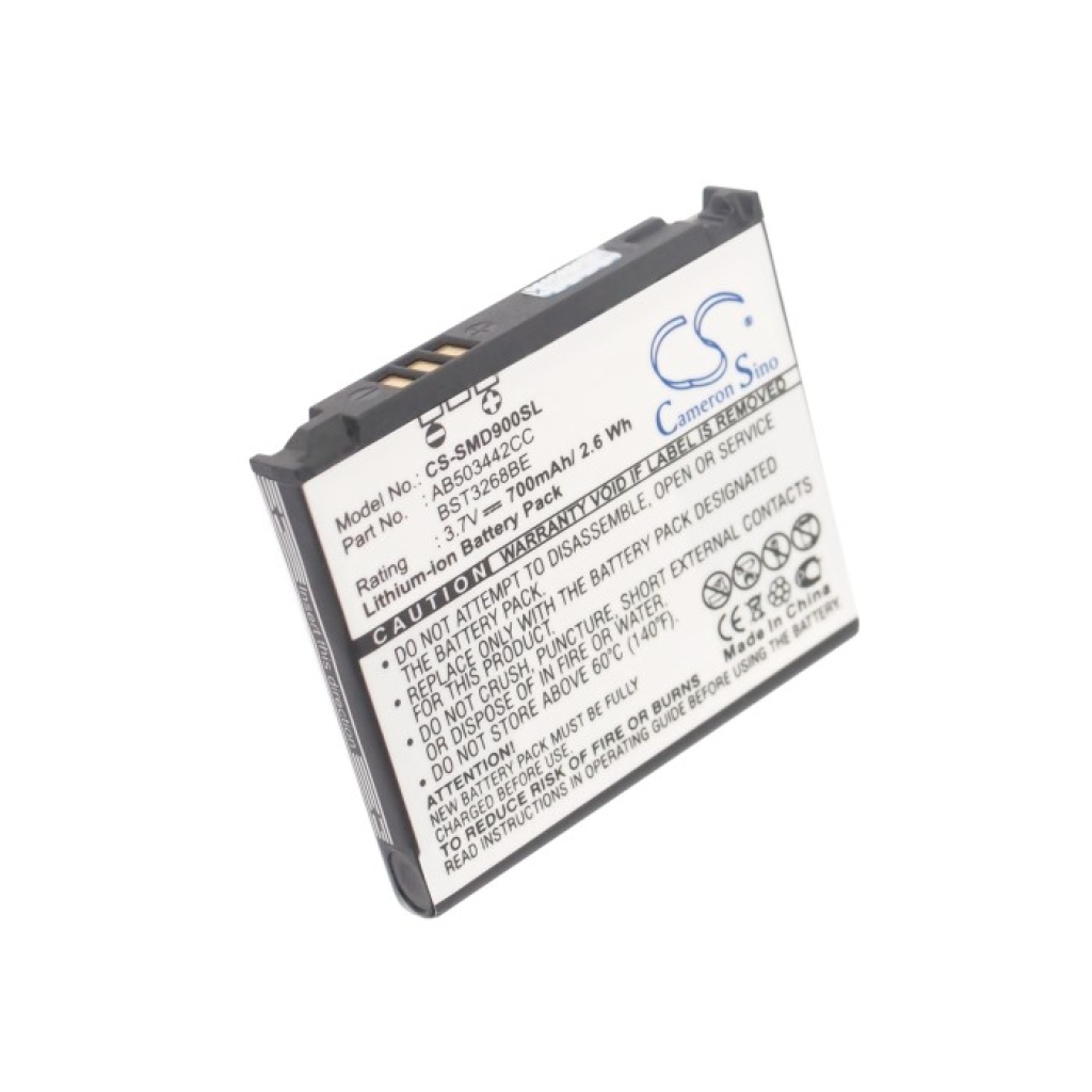 Batterij voor mobiele telefoon Samsung CS-SMD900SL