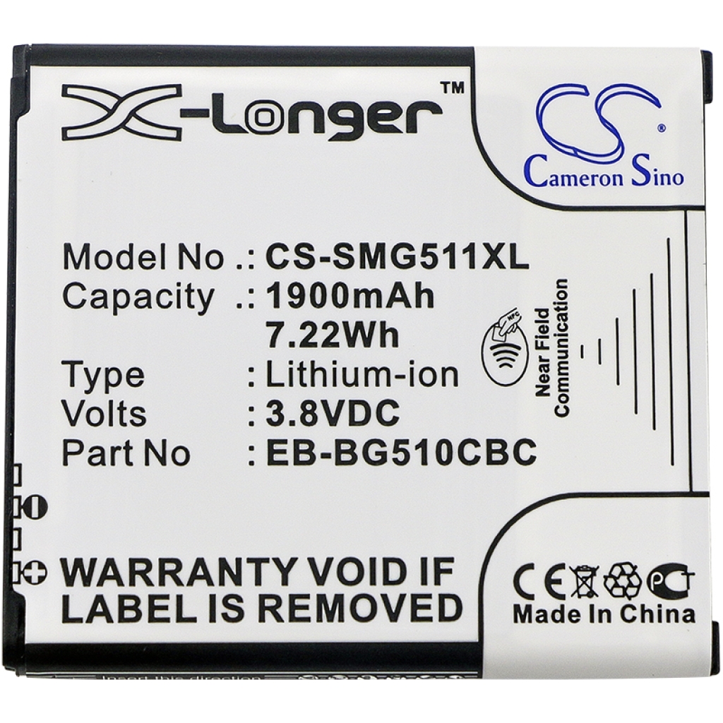 Batterij compatibel met Samsung CS-SMG511XL