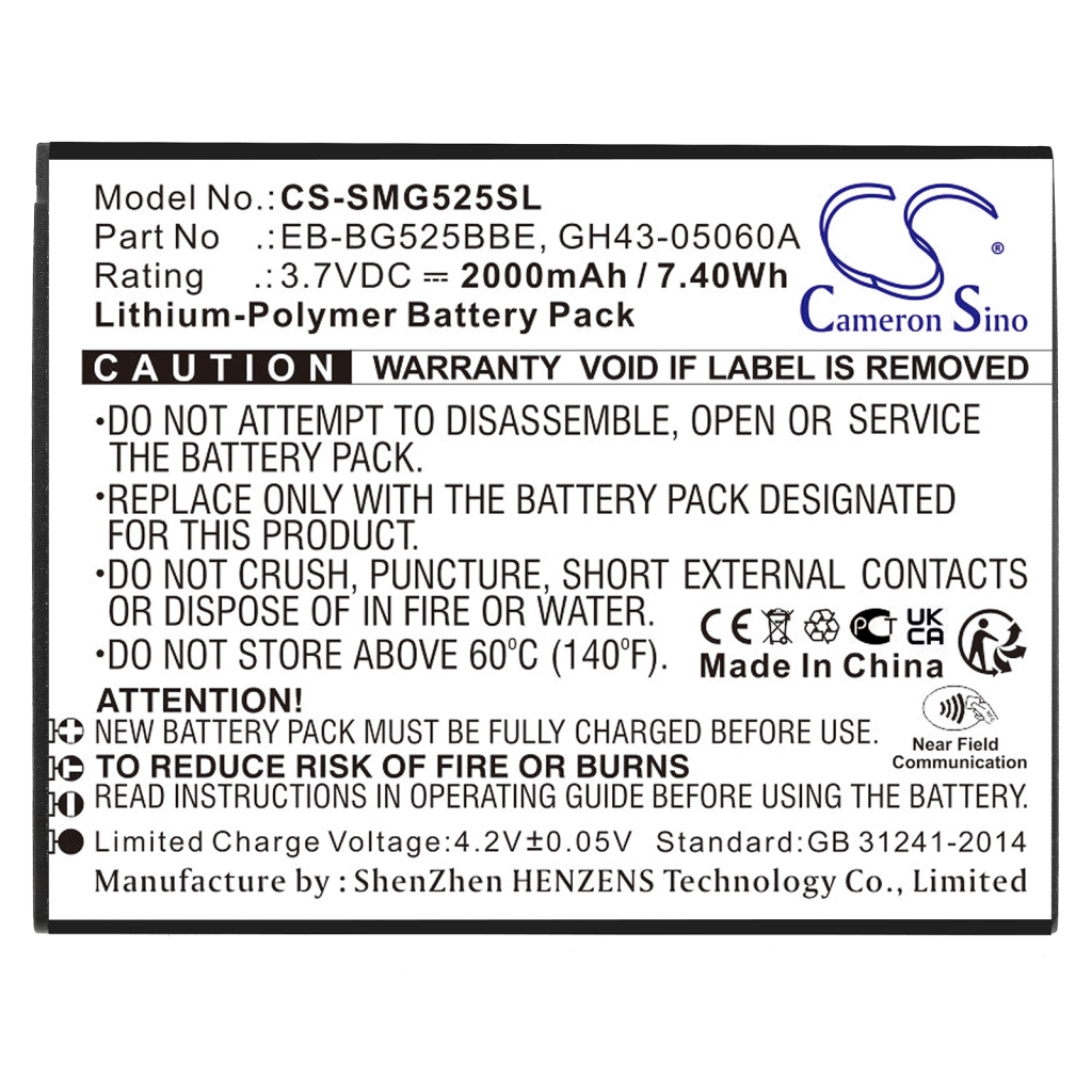 Mobile Phone Battery Samsung SM-G525N