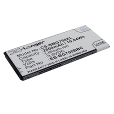 Compatibele batterijvervanging voor Samsung EB-BG750BBC,EB-BG750BBE