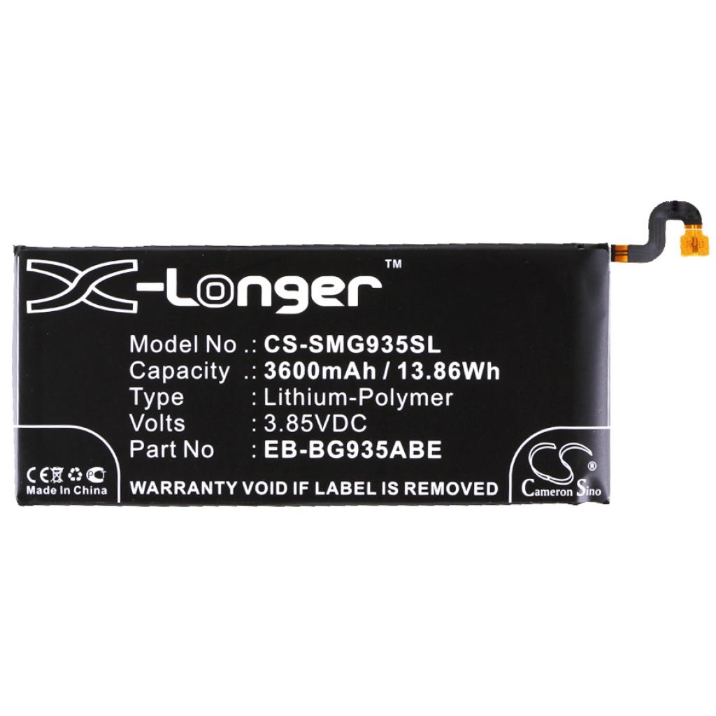Batterie de téléphone portable Samsung CS-SMG935SL