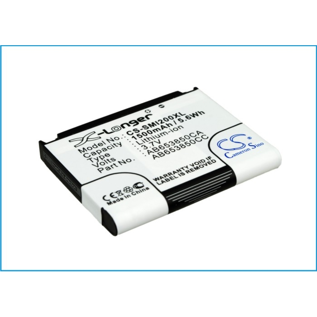 Batterij compatibel met Samsung CS-SMI200XL