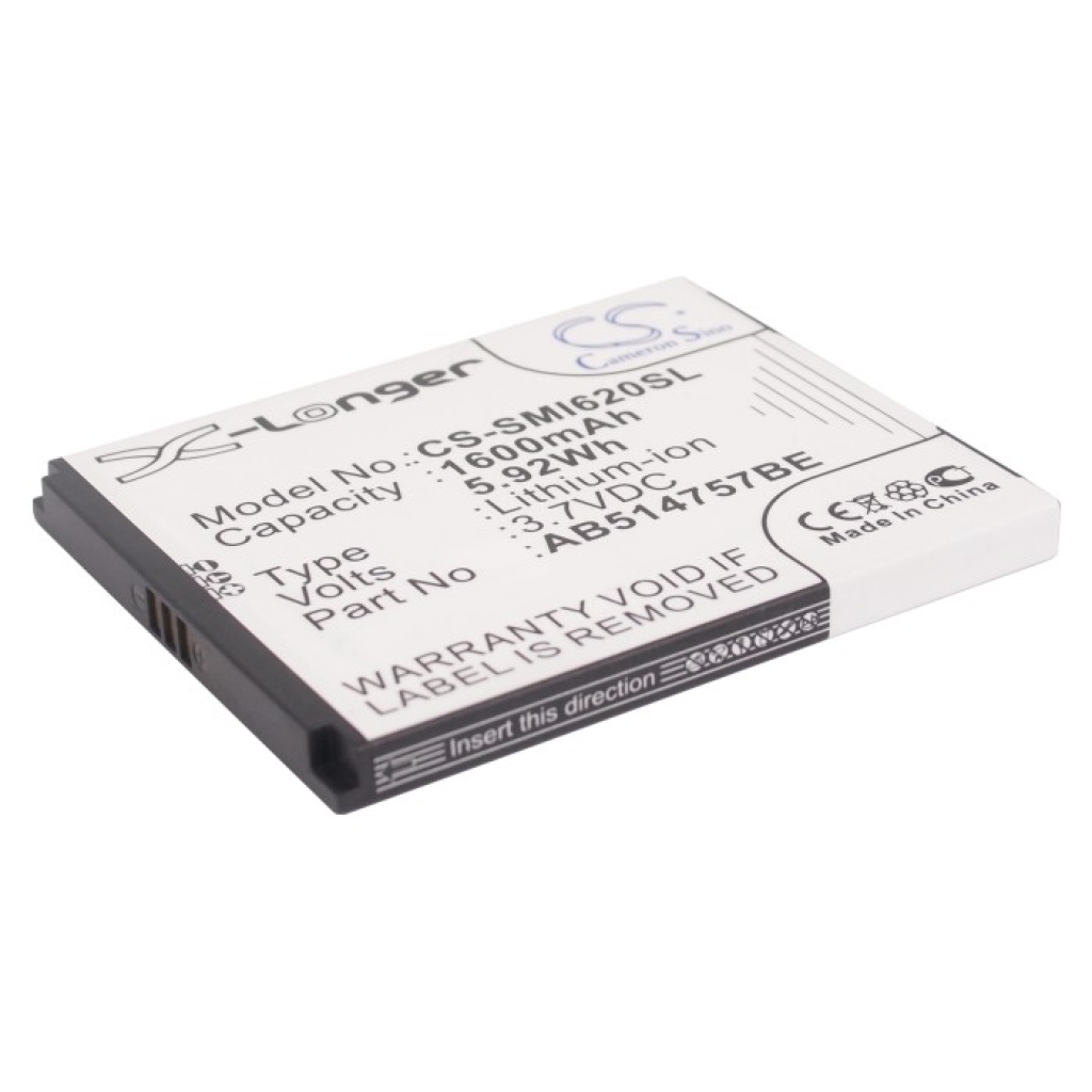 Batterie de téléphone portable Samsung CS-SMI620SL