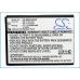 Batterij compatibel met Samsung CS-SMI9100DW