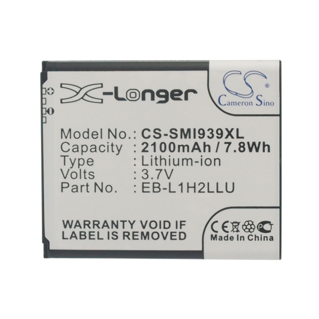 Batterij compatibel met Samsung NTT Docomo CS-SMI939XL