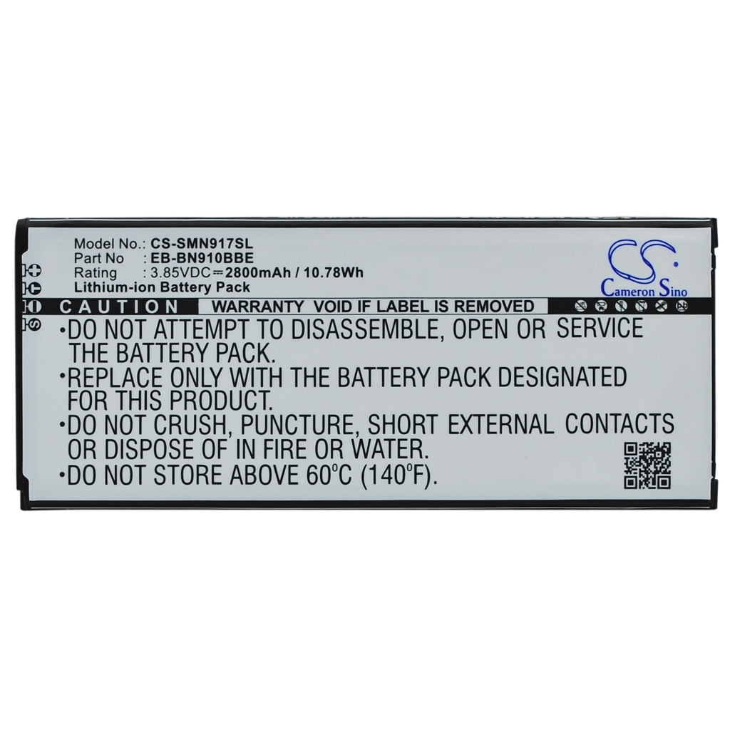 Battery Replaces EB-BN910BBK