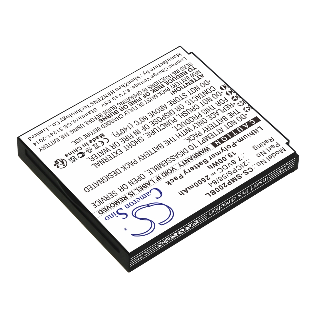 Compatibele batterijvervanging voor Sunmi 2ICP5/58/84