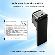 Compatibele batterijvervanging voor Sunmi HPPA