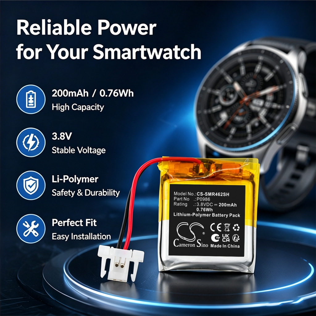 Batterij compatibel met Samsung CS-SMR462SH