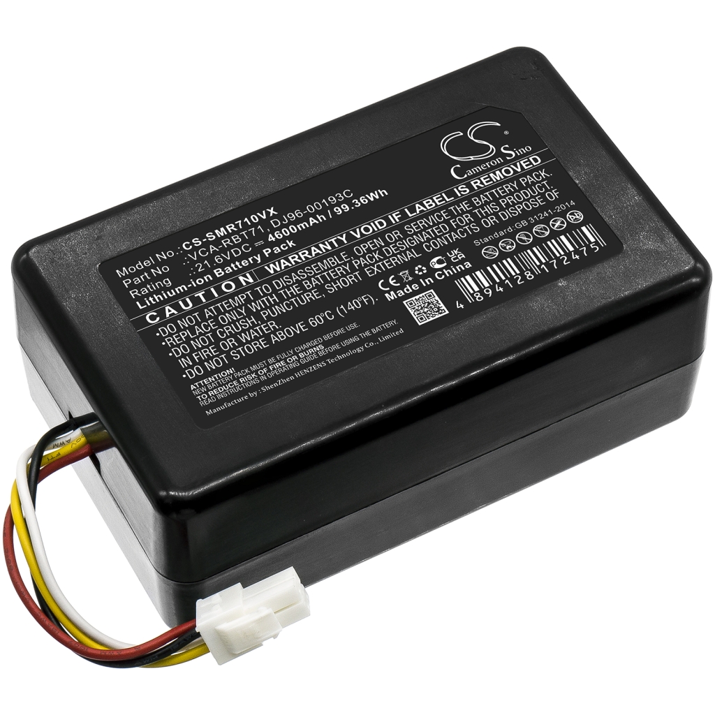 Batterijen voor stofzuigers Samsung CS-SMR710VX