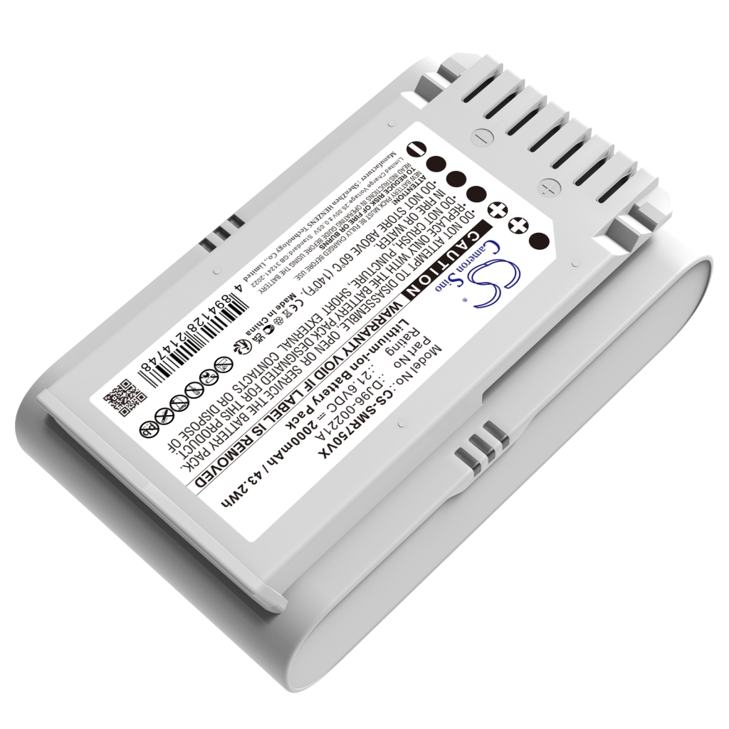 Batterijen voor stofzuigers Samsung CS-SMR750VX