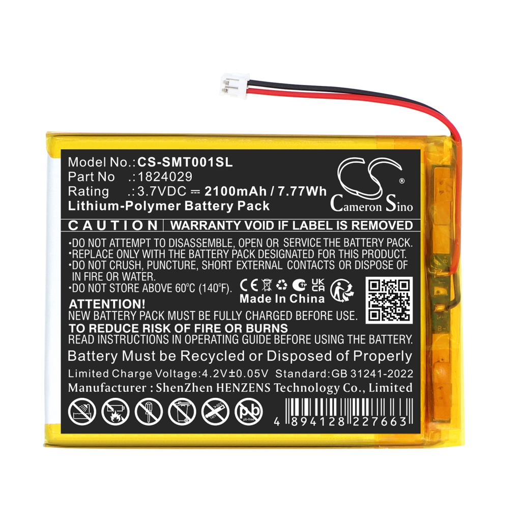 Batterij compatibel met Somfy CS-SMT001SL
