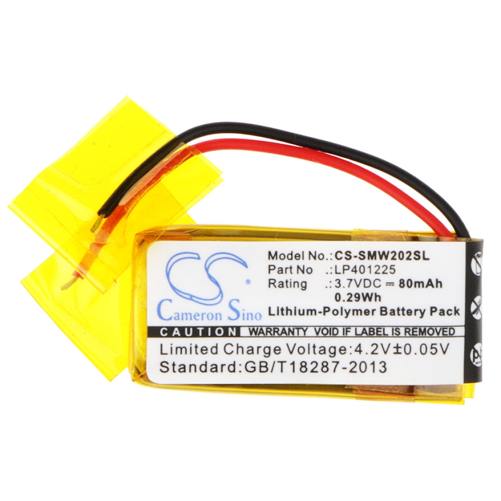 Batterijen Vervangt LP401225