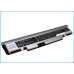 Cameron Sino CS-SNC210NT zilveren accu Samsung N210/N220, schuine etiketaanzicht