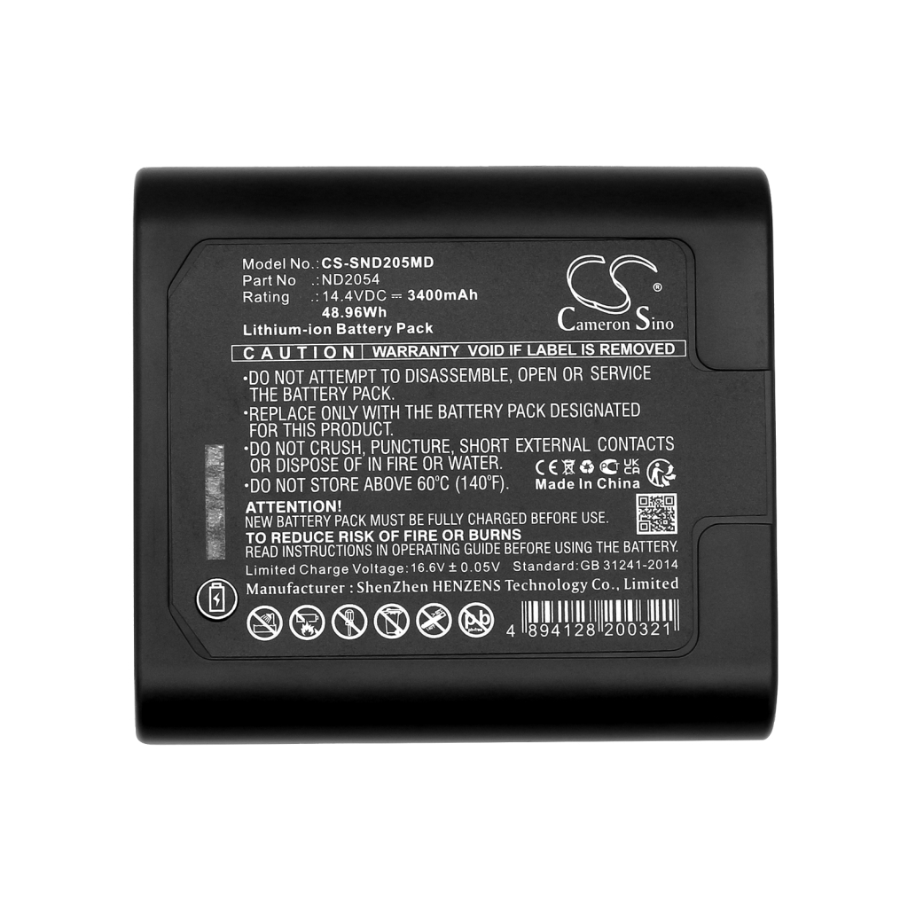 Batterij Vervangt ND2054HD31