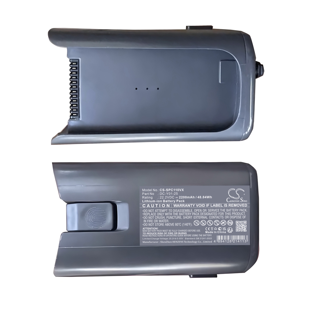 Batterijen voor stofzuigers Supro CS-SPC110VX