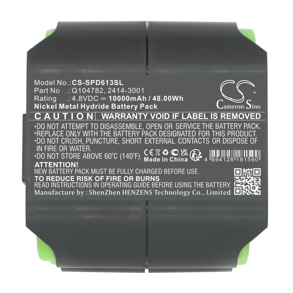 Batterij voor elektrisch gereedschap Spectra precision CS-SPD613SL