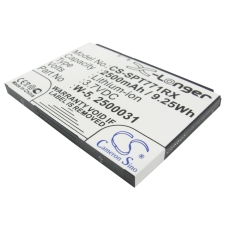 Remplacement de batterie compatible pour AT&T 2500031,2500060,W-5