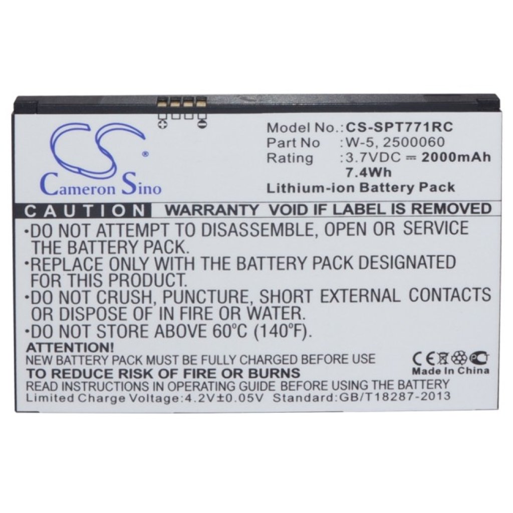 Remplacement de batterie compatible pour AT
