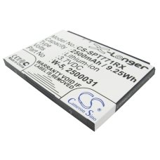 Remplacement de batterie compatible pour AT&T 2500031,2500060,W-5