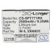 Remplacement de batterie compatible pour AT