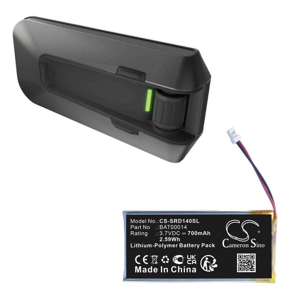 Batterie de casque d'écoute sans fil Cardo CS-SRD140SL