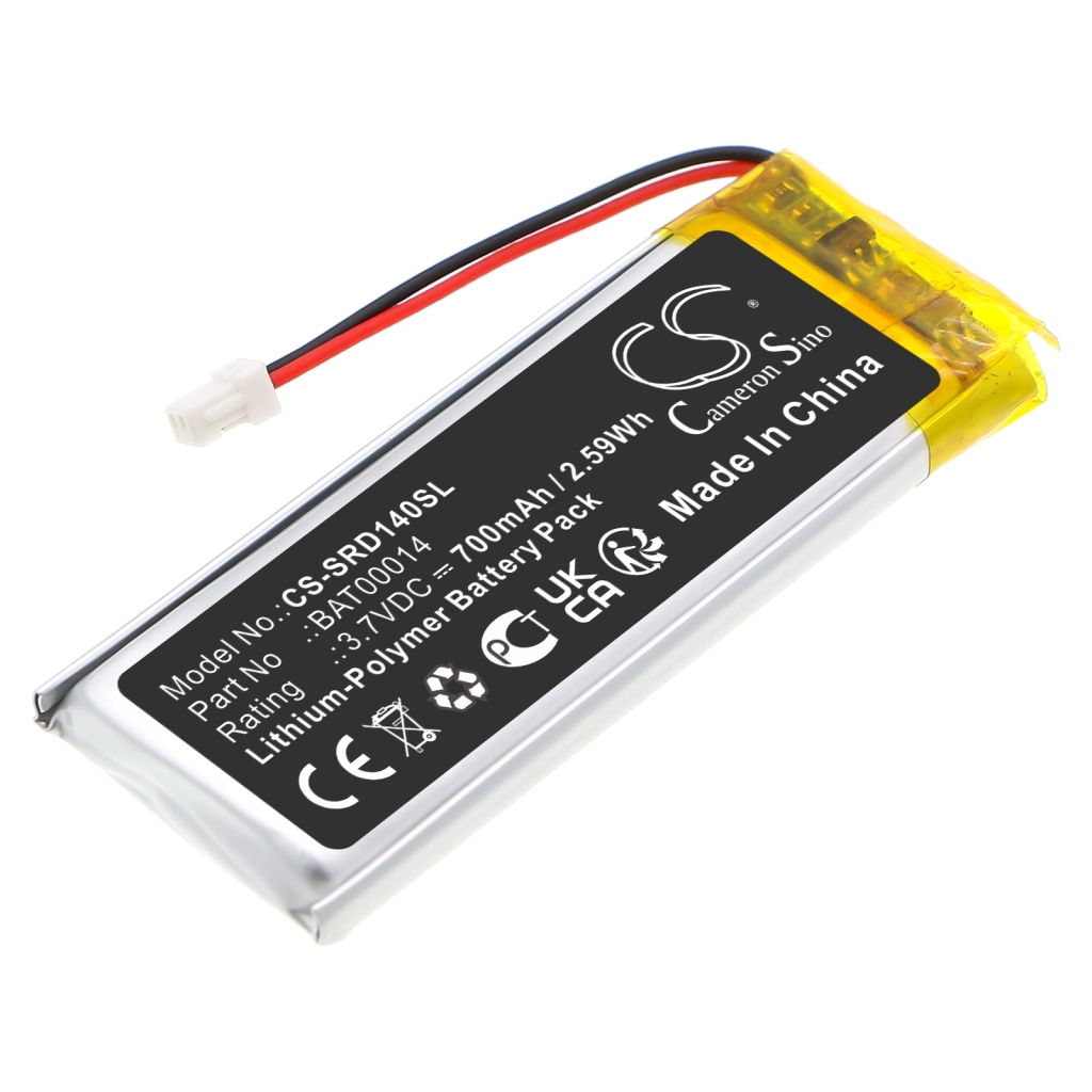 Batterij voor draadloze headset Cardo CS-SRD140SL