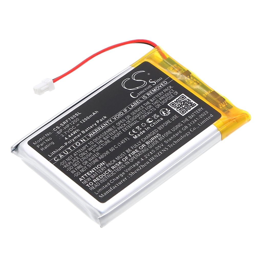 Batterie de casque d'écoute sans fil Sony CS-SRF700SL